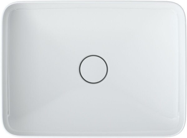 Roca Inspira lavoar 50x37 cm dreptunghiular de blat alb luciu A327530000