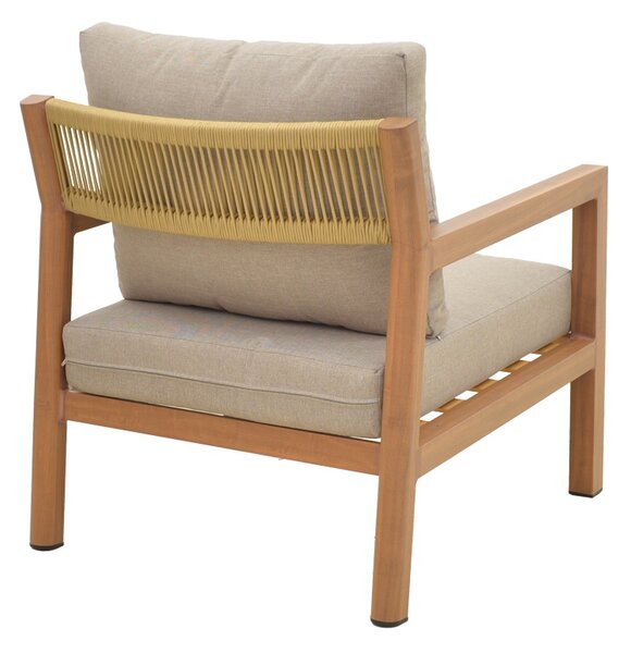 Set 4 bucati de gradina, Andasio, Gri, 83x164x70 cm