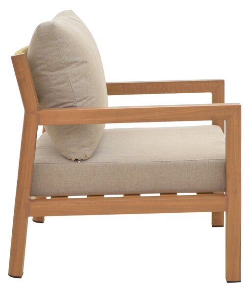 Set 4 bucati de gradina, Andasio, Gri, 83x164x70 cm