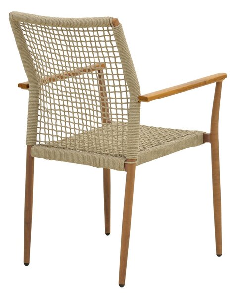 Scaun Stivuibil, Solana, Natural, 57x56x95 cm