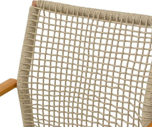 Scaun Stivuibil, Solana, Natural, 57x56x95 cm