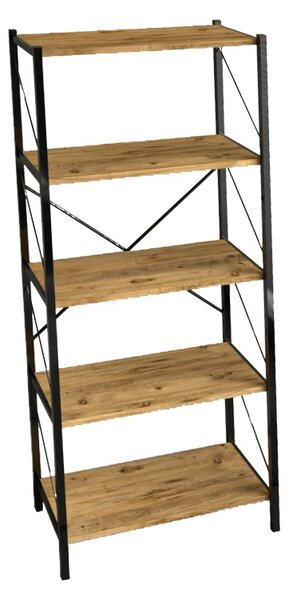 Biblioteca, Bimblem, Stejar, 30x60x150 cm