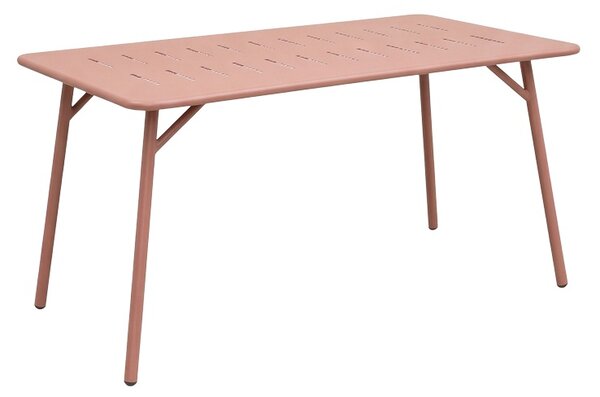 Set 5 piese masa si scaune gradina, Moraja, Terracotta, 80x140x72 cm
