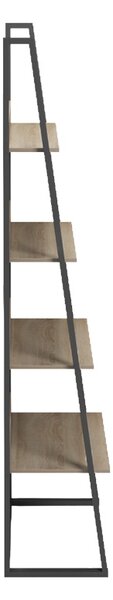 Biblioteca, Alfa, Sonoma, 36x75x185 cm