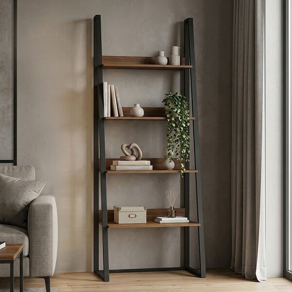 Biblioteca, Alfa, Nuc, 36x75x185 cm