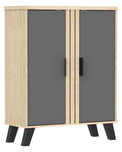 Pantofar V1, Shoby, Gri, 30x70.5x91 cm