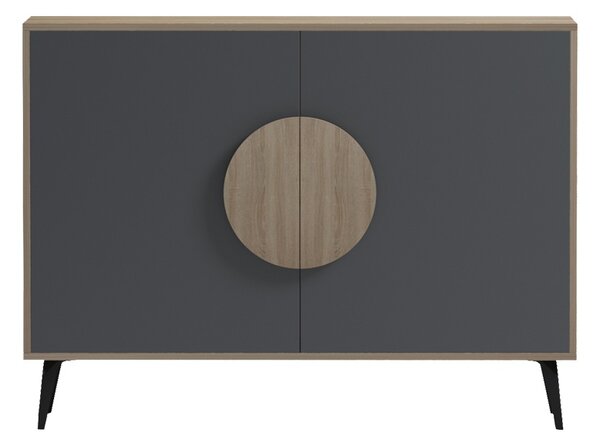 Bufet, Gora, Gri inchis, 35.5x110x82 cm