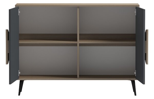 Bufet, Gora, Gri inchis, 35.5x110x82 cm
