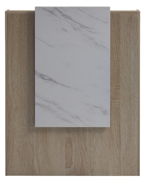 Receptie birou, Zowel, Sonoma, 40x90x110 cm