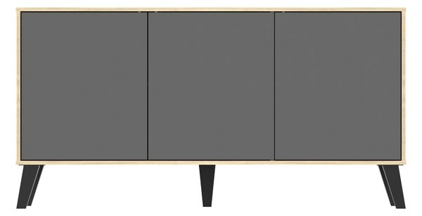 Bufet, Billie, Antracit, 40x149x77 cm