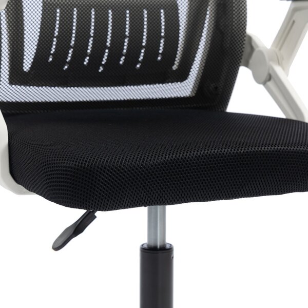 Scaun de birou V2, Penza, Alb, 58x48x102 cm