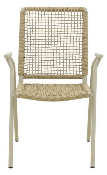 Scaun stivuibil, Weave, Natural, 63x57x86 cm