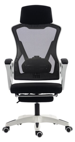 Scaun de birou V2, Meton, Negru, 60x48x128 cm