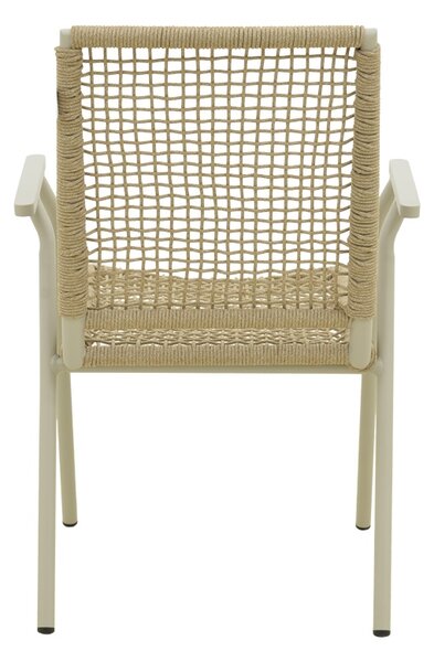 Scaun stivuibil, Weave, Natural, 63x57x86 cm