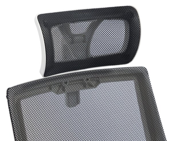 Scaun de birou V2, Plymot, Negru, 58x48x122 cm