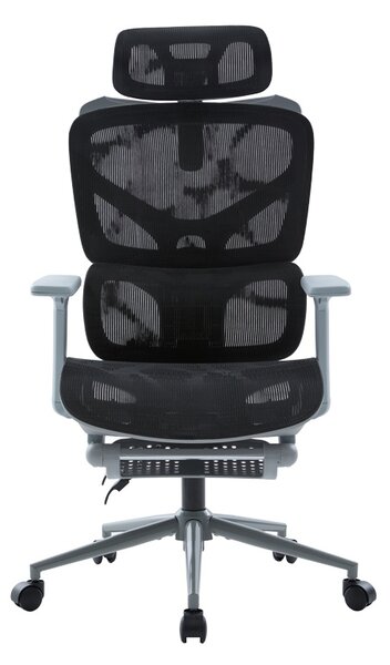 Scaun de birou V2, Vigo, Negru, 70x52x124 cm