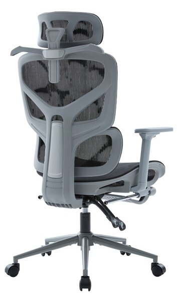 Scaun de birou V2, Vigo, Negru, 70x52x124 cm
