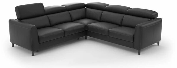 Coltar extensibil Boston din piele