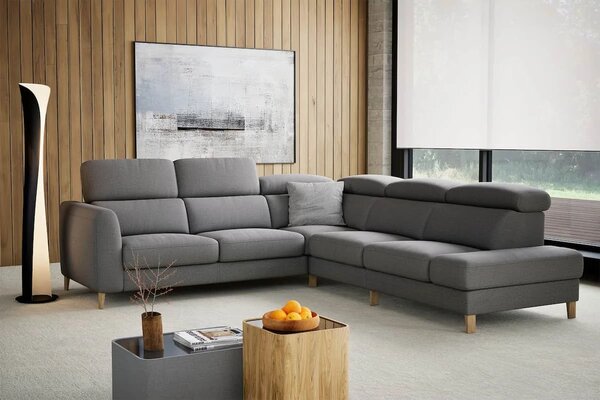 Coltar extensibil Boston cu depozitare si recliner