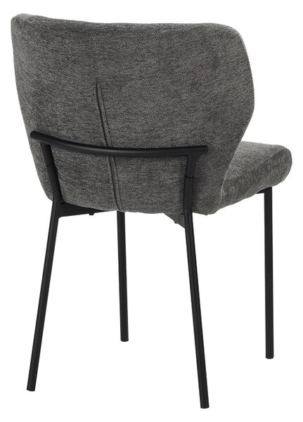 Scaun, Mavier, Antracit, 61.5x48x82 cm