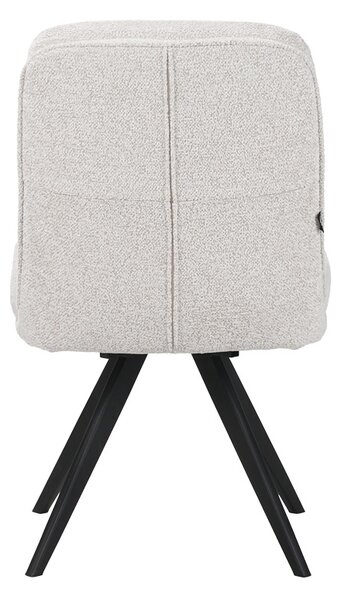 Scaun Rotativ, Novo, Alb, 50x65.5x90 cm