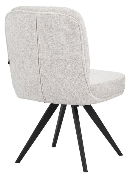 Scaun Rotativ, Novo, Alb, 50x65.5x90 cm