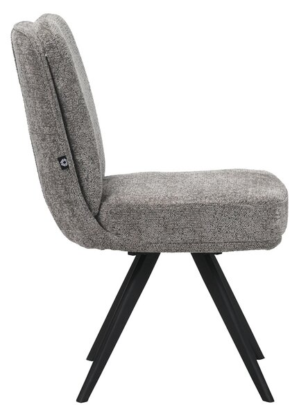 Scaun Rotativ, Novo, Gri, 50x65.5x90 cm