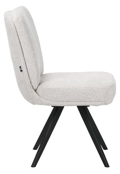 Scaun Rotativ, Novo, Alb, 50x65.5x90 cm
