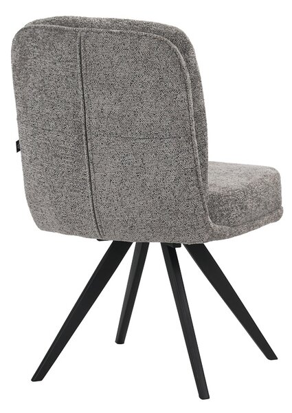 Scaun Rotativ, Novo, Gri, 50x65.5x90 cm