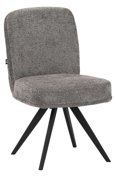 Scaun Rotativ, Novo, Gri, 50x65.5x90 cm