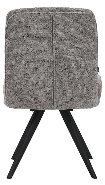 Scaun Rotativ, Novo, Gri, 50x65.5x90 cm