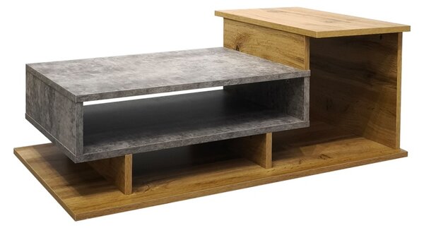 Masuta de cafea, Nuvele, Gri, 50x90x35 cm