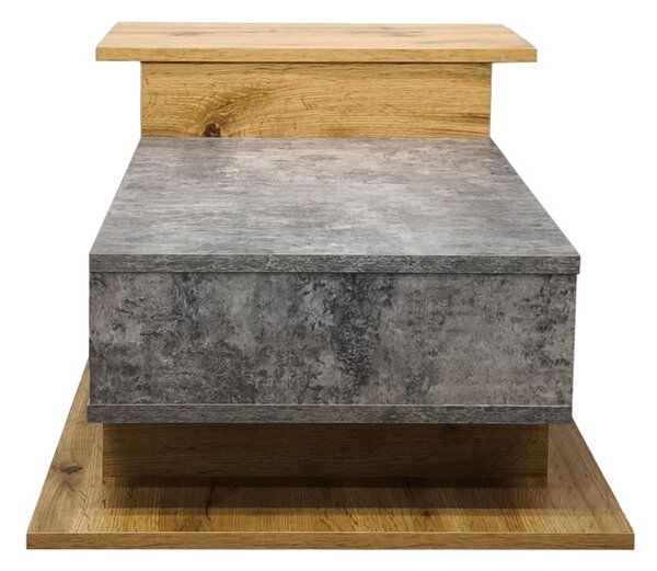 Masuta de cafea, Nuvele, Gri, 50x90x35 cm