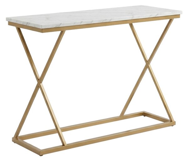 Consola, Glimmer, Auriu, 30x100x80 cm