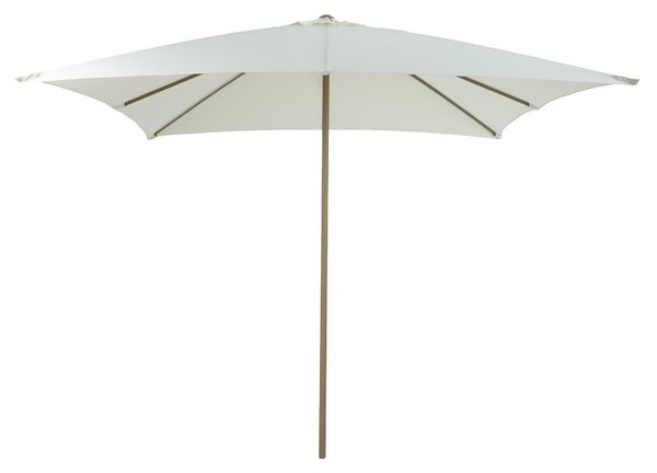 Umbrela de gradina, Solis, Alb, 250x250x235 cm