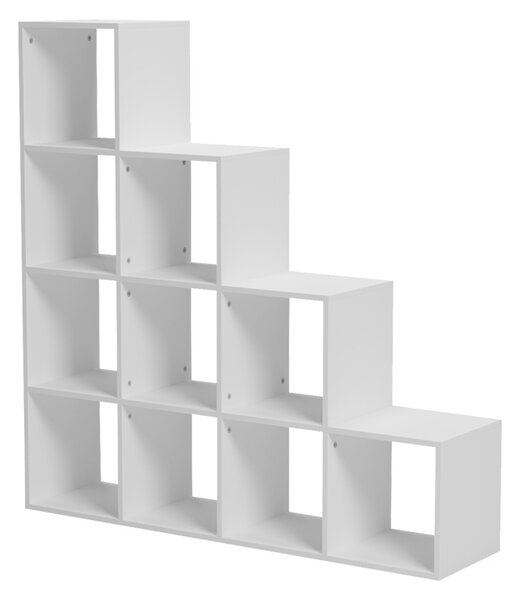 Biblioteca, Scala, Alb, 29x129.5x129.5 cm