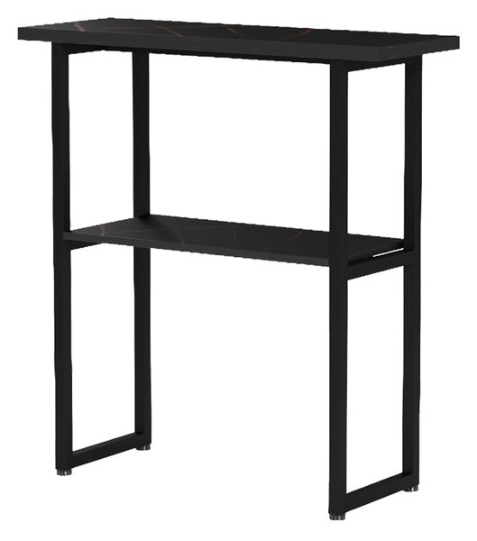 Consola, Solain, Negru, 29x79x85 cm