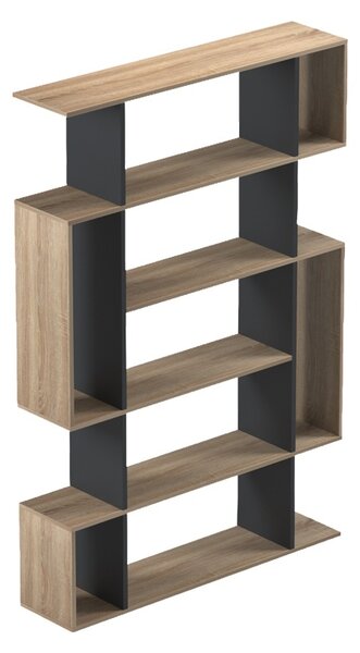 Biblioteca, Mito, Antracit, 25x108.5x161 cm