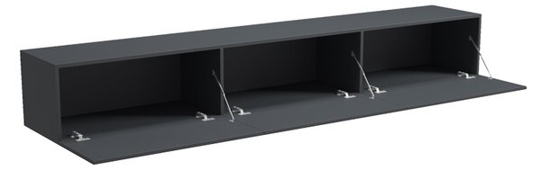 Comoda, Rival, Antracit, 35x210x30 cm