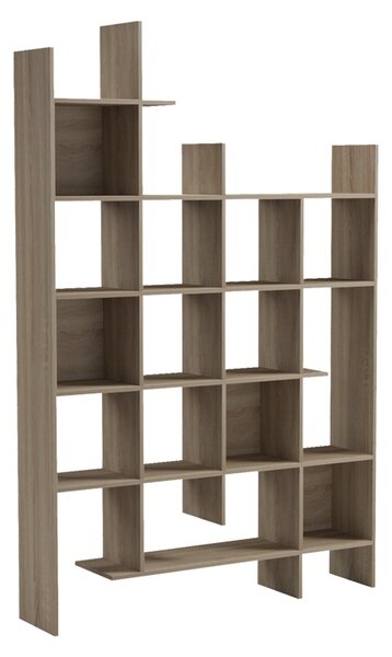 Biblioteca, Manco, Stejar, 25.5x122x188 cm