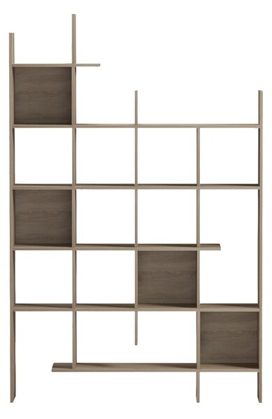 Biblioteca, Manco, Stejar, 25.5x122x188 cm