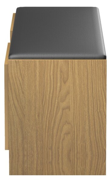 Pantofar tip bancheta, Zulla, Nuc, 37x110x43 cm