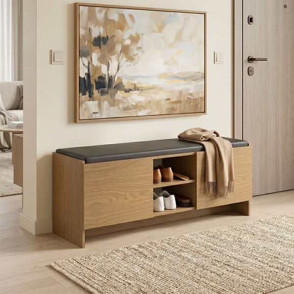 Pantofar tip bancheta, Zulla, Nuc, 37x110x43 cm