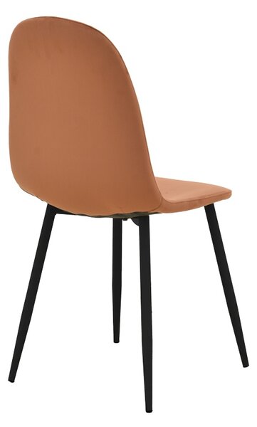 Scaun, Bella, Negru, 52x43.5x89 cm