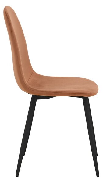 Scaun, Bella, Negru, 52x43.5x89 cm