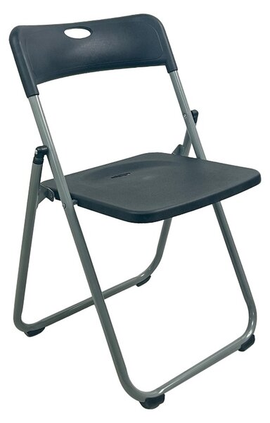 Scaun Pliabil, Edison, Negru, 49x38x73 cm