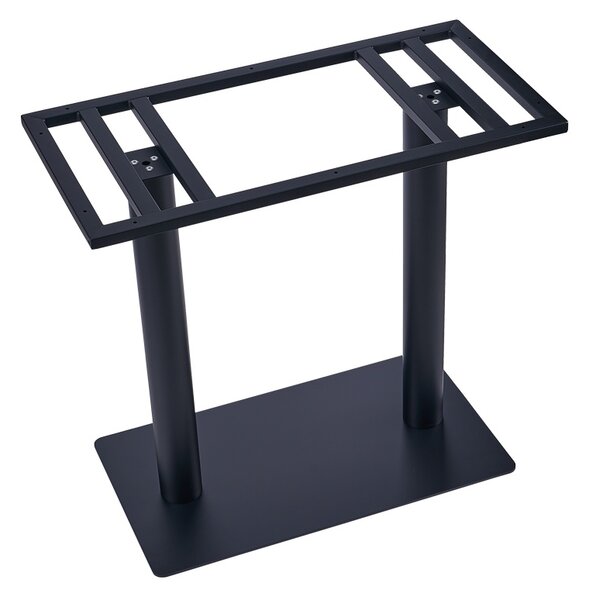 Suport blat masa, Soign, Negru, 40x80x90 cm