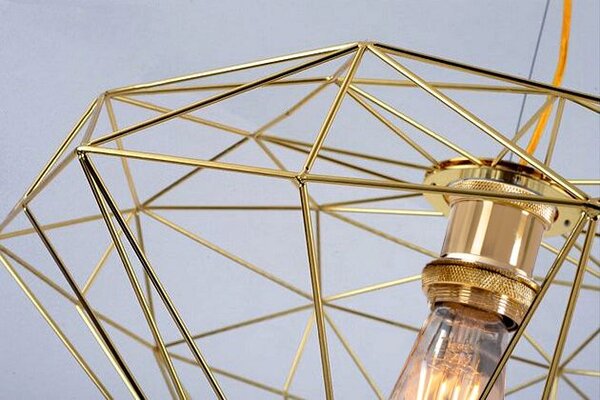LAMPĂ DIAMANT METAL LOFT LIGHT GOLD APP562-1CP