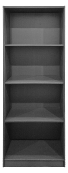 Biblioteca, Kendy, Antracit, 30x60x167 cm