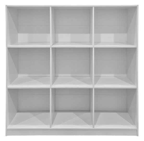 Biblioteca, Gridea, Alb, 30x119.5x121 cm